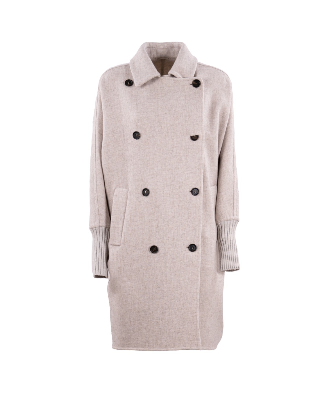 shop BRUNELLO CUCINELLI  Cappotto: Brunello Cucinelli cappotto lavorazione double in panno Cozy di cashmere con polsino in maglia e monile.
Chiusura con bottoni in corno.
Tasche basse
Polsini in maglia a costina.
Lavorazione speciale.
Decorazione in monile Nickel-free.
Composizione: 99% CASHMERE, 1% COTONE.
Made in Italy.. MD5589813-C9610 number 5660376